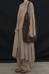 Mutedance 24 Autumn and Winter Single Button Long Coat MD-MD24FW46-CELADON